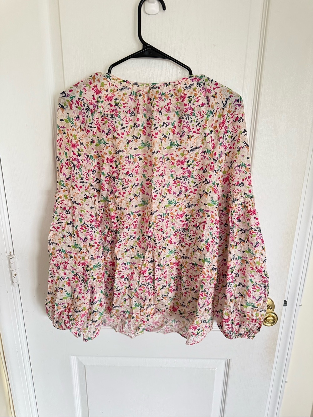Tanya Taylor Illa Confetti Floral Blouse - Picture 7 of 7